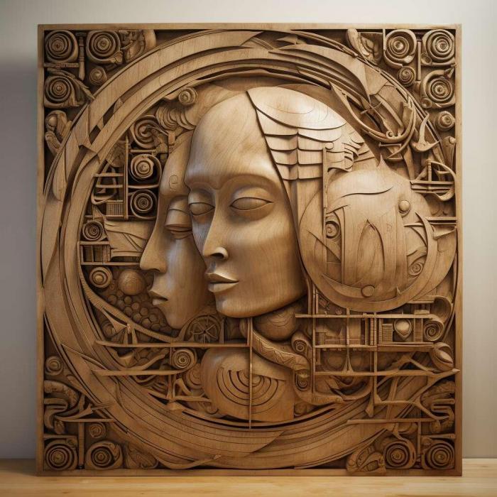 نموذج ثلاثي الأبعاد لآلة CNC 3D Art 